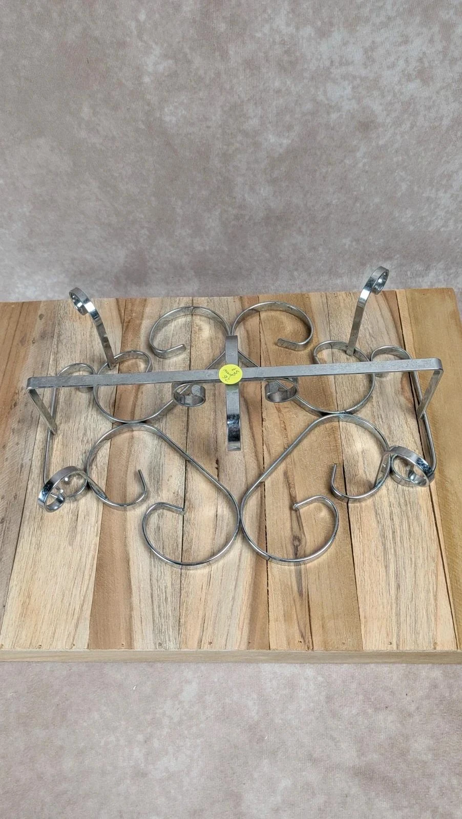 Vintage onderzetters chauffe-plat in metaal – photo 5